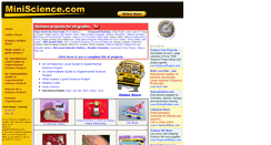 Desktop Screenshot of miniscience.com